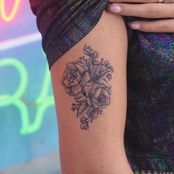Flala by Kylie Stinson is a temporary tattoo from inkbox - 0